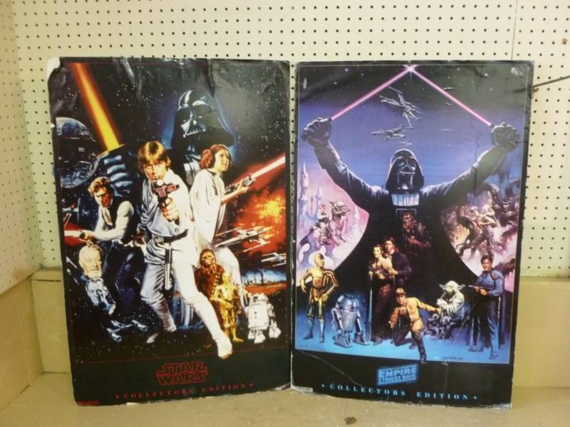 lot 61 image: Star Wars Posters