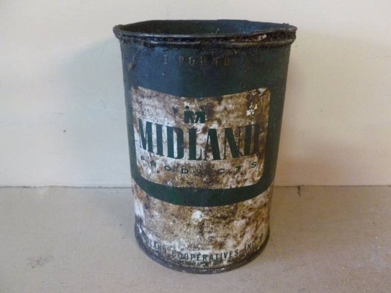 lot 67 image: Vintage Oil Can