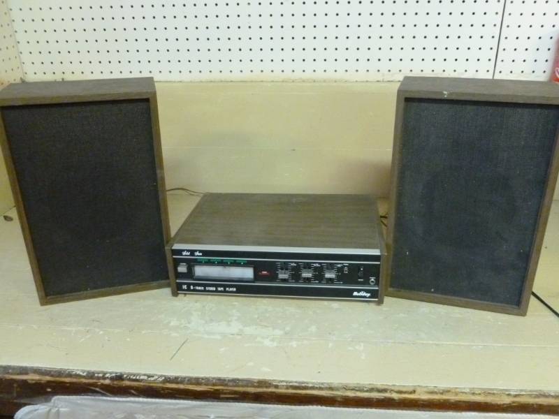 lot 107 image: Vintage 8 Track Player