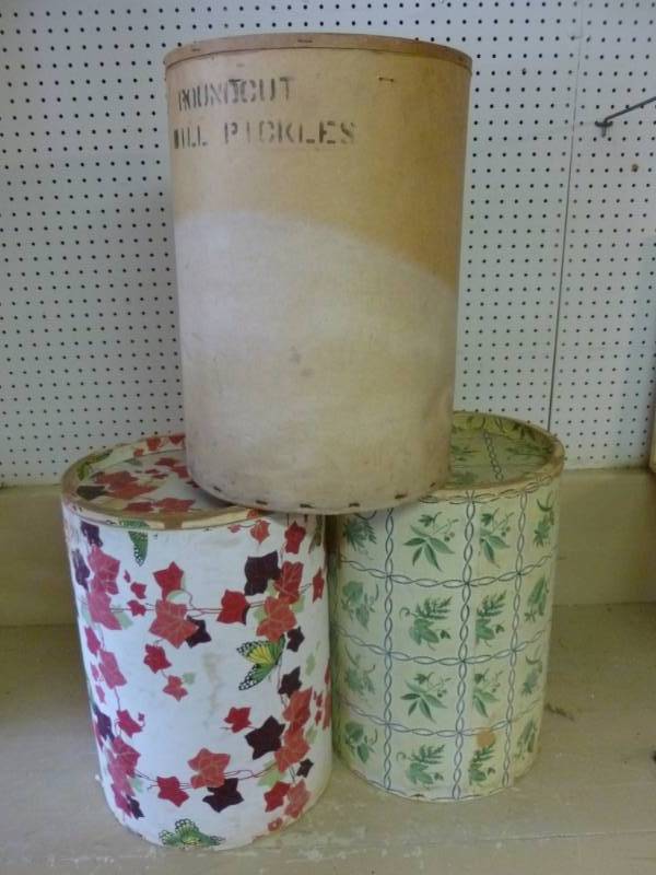 lot 232 image: Vintage Pickle Drums