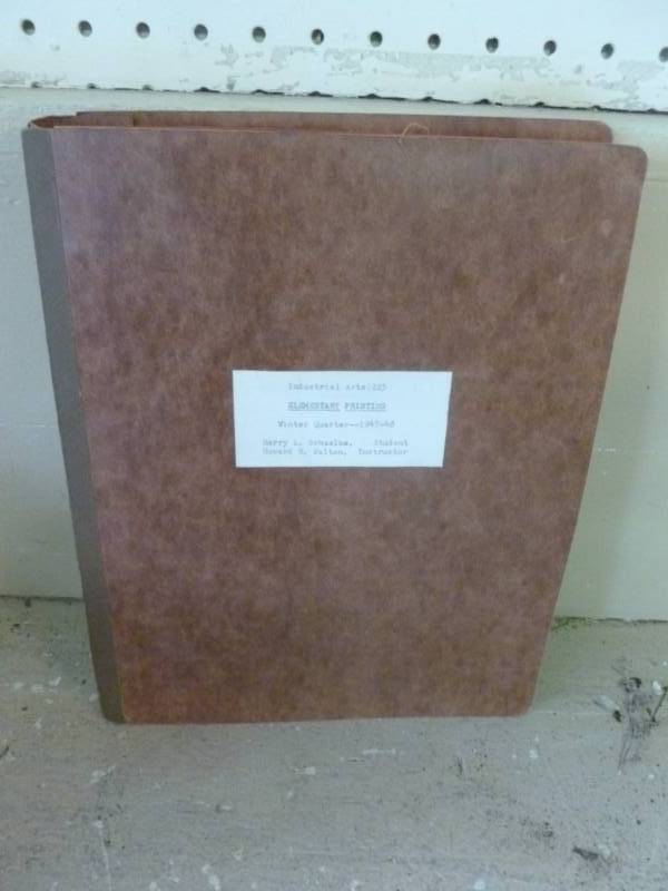 lot 248 image: Vintage Collage Book