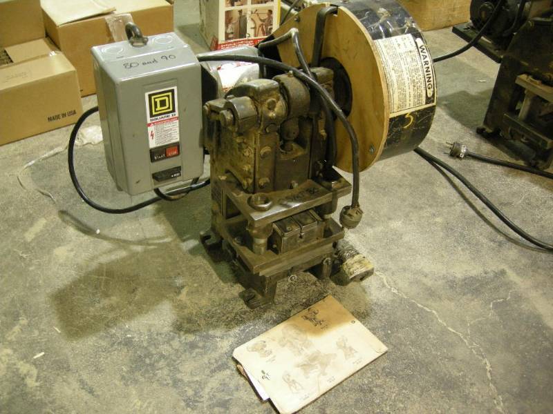 lot 72 image: Allen Bradley Punch Press