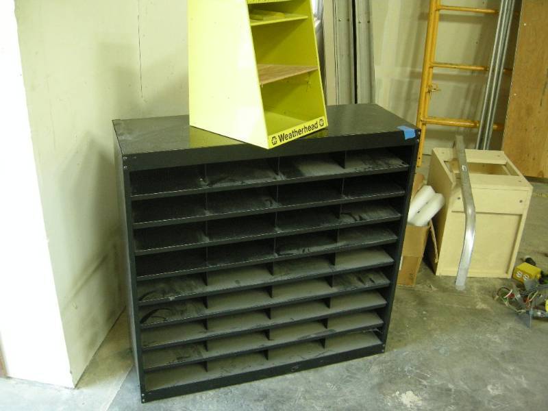 lot 178 image: 2 Metal Storage Organizers