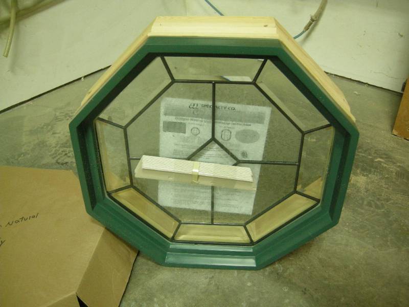 lot 142 image: New 22 Octagonal Window
