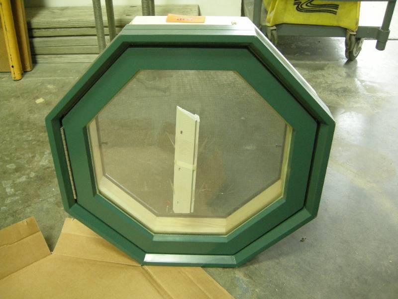 lot 144 image: New 22 Octagonal Crank-out Window