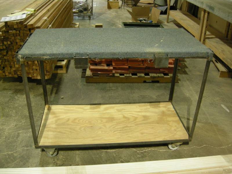 lot 195 image: Rolling Shop Cart