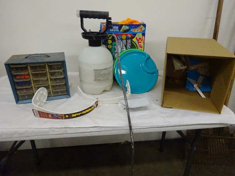 lot 31 image: 15 drawer bolt case sprayer