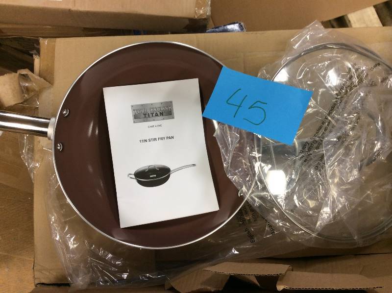 lot 45 image: Todd English Titan 11 in Stir Fry Pan