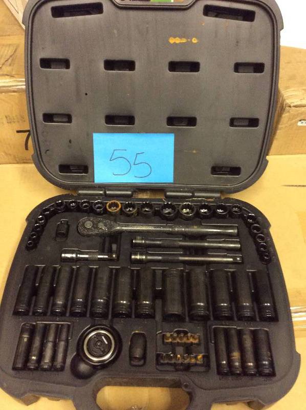 lot 55 image: Husky Socket Set missing pieces