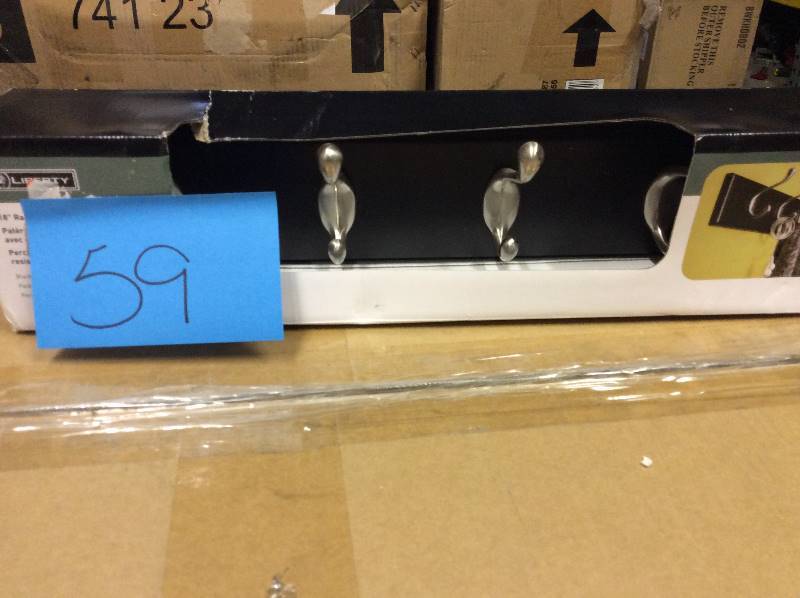 lot 59 image: Liberty 18 in rack with 4 hooks