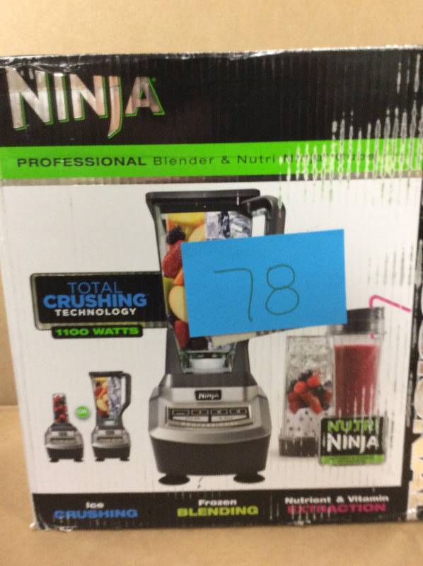 lot 78 image: Ninja Professional Blender
