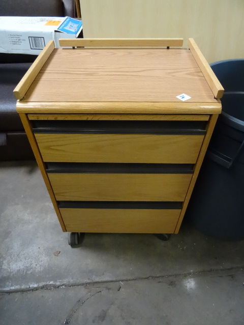 2 drawer cabinet on wheels. Hospita...