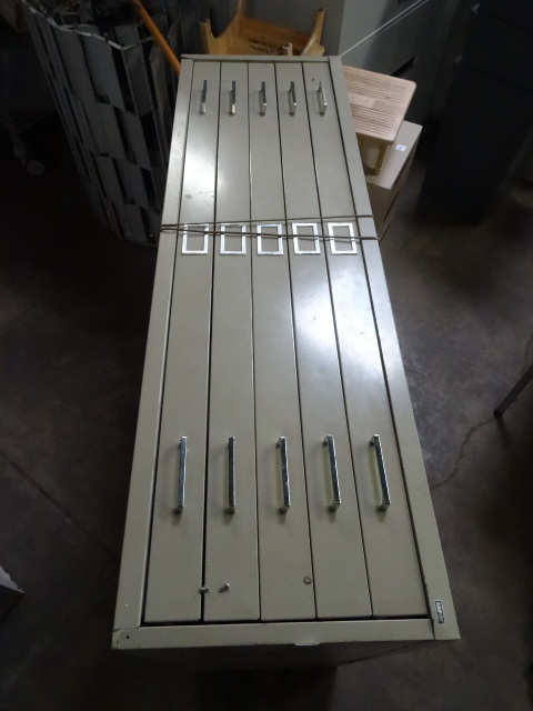 5 drawer metal plan file . 53 x 42 ...