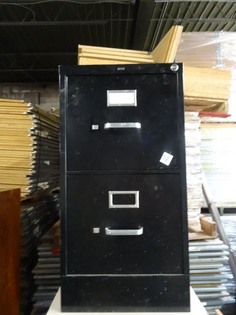 15 metal 2 drawer file cabinet...