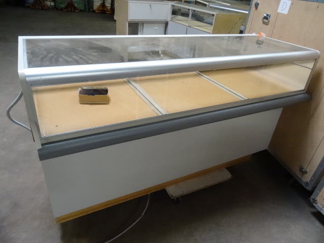 Glass top and front show case. 3 ac...