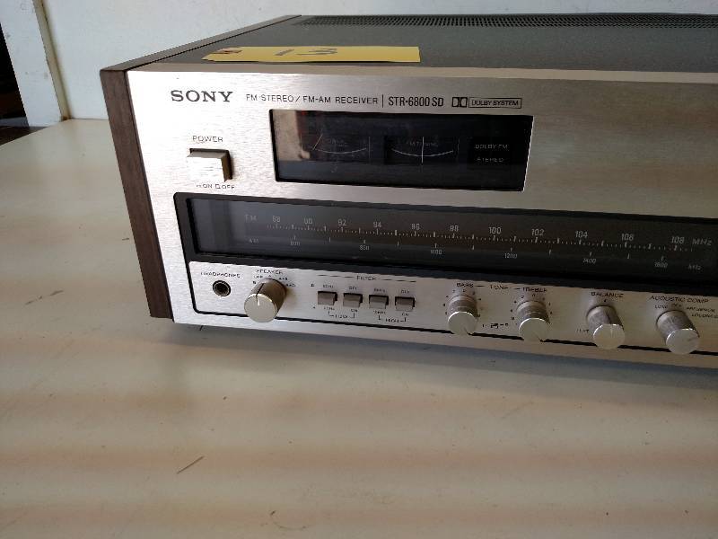lot 13 image: Sony STR-6800SD Receiver...