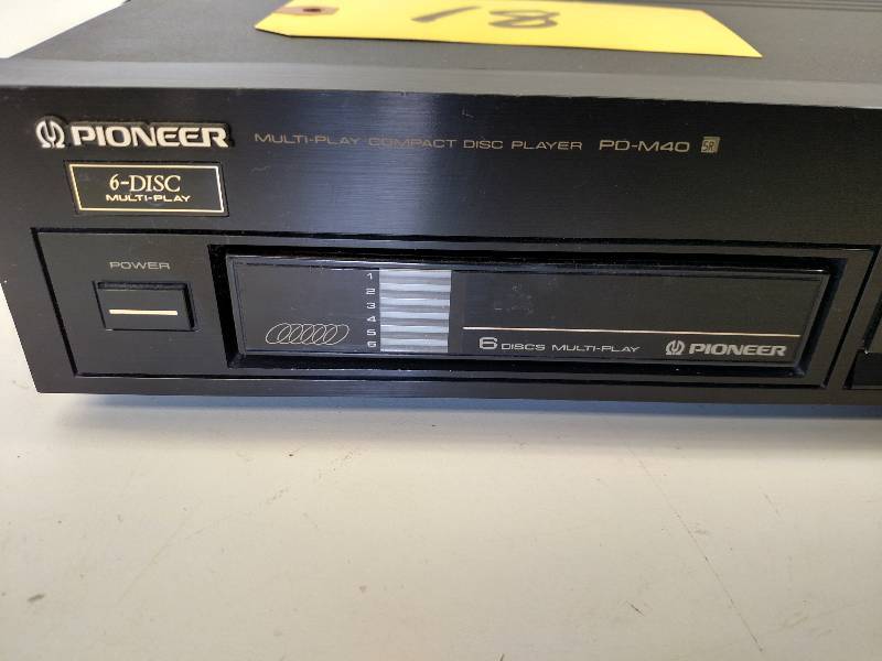 lot 18 image: Pioneer PD-M40 6 Disc CD Player...