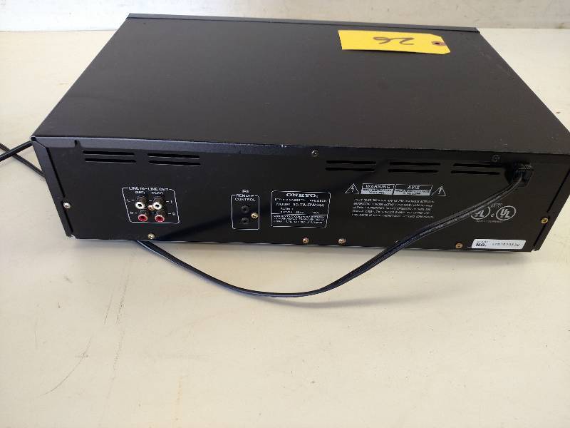 lot 26 image: Onkyo TA-RW344 Stereo Cassette Deck...