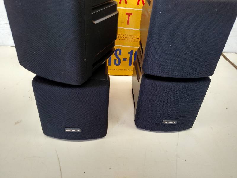 lot 37 image: Optimus XTS-10 Speaker System, New...