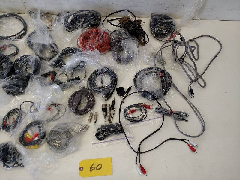 lot 60 image: Asstd Cables, Cords, & Misc...