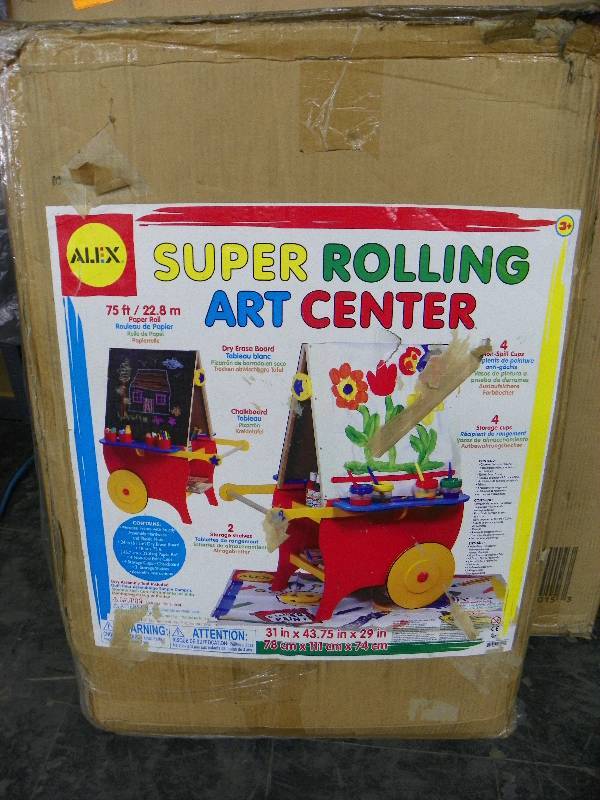 lot 28 image: Super Rolling Art Center Red
