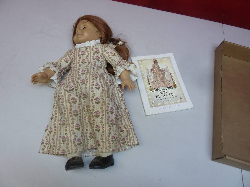 lot 711 image: American Girl Felicity Merriman Doll - 1774