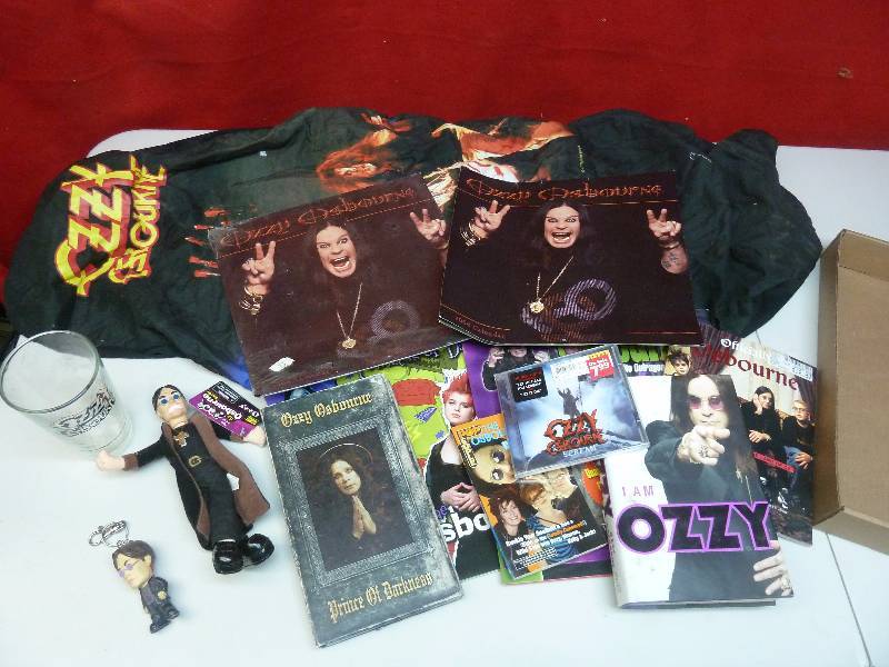 lot 732 image: Ozzy Osbourne Collectibles