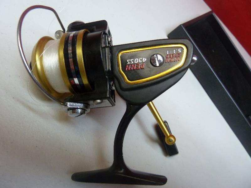 Vintage Penn Open Faced Fishing Reel, May Auction - Harley Davidson, John  Deere Pedal Tractor, Agates, Game Systems & Games, Tools, American Girl and  More
