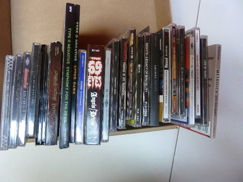lot 740 image: Heavy Metal CD Lot