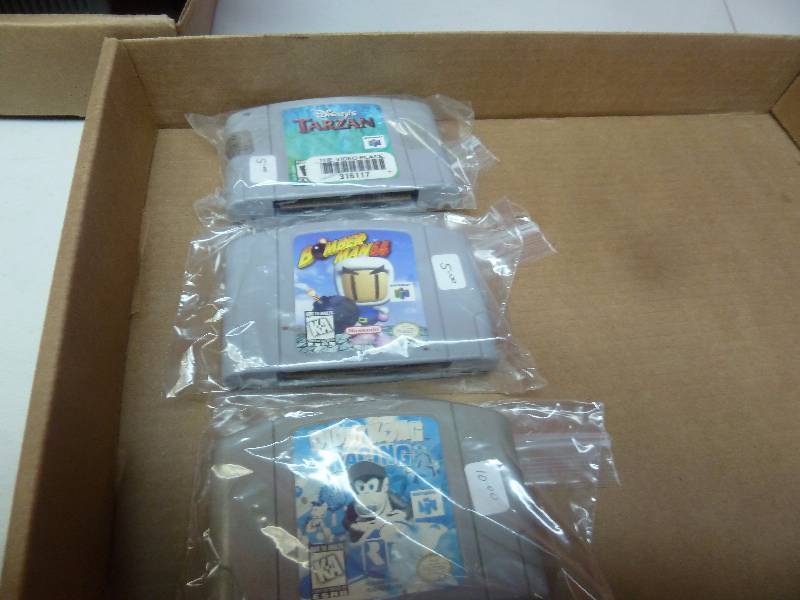 lot 747 image: Vintage Nintendo 64 Game Lot