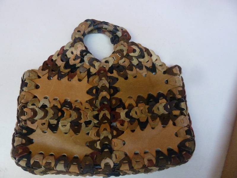 lot 783 image: Handmade Leather Bag