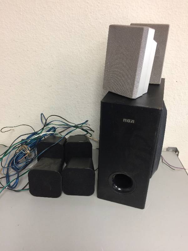 lot 58 image: Assorted Speakers and Subwoofer