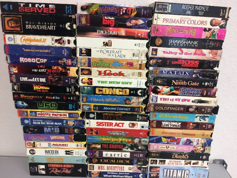 lot 16 image: Assorted VHS Movies