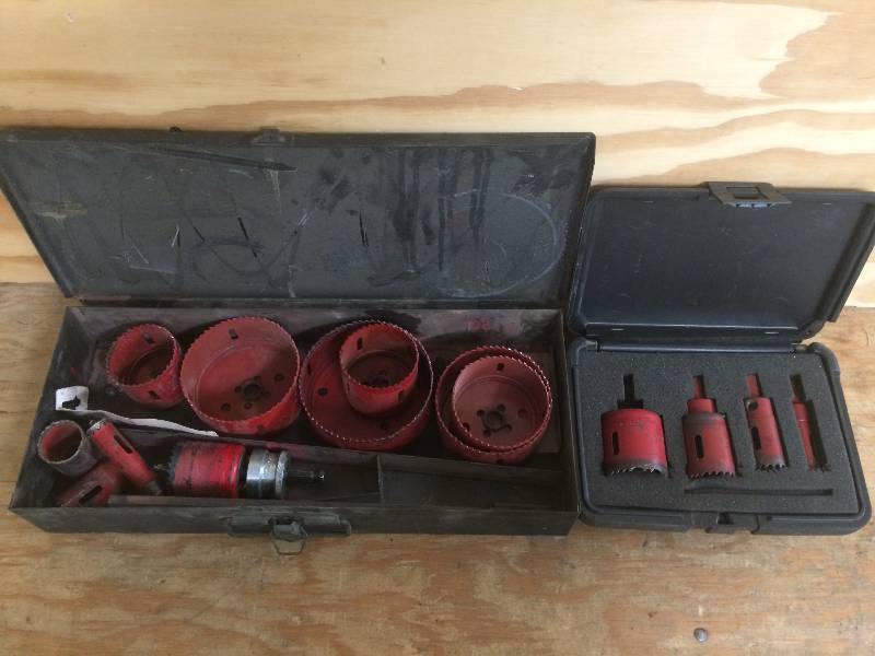 lot 59 image: Morse Hole Saw Kits