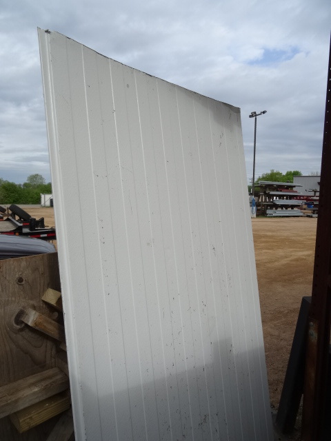Aluminum insulated panels. Approx 3...