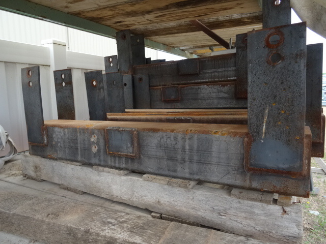 Specialty iron brackets. Tube steel...
