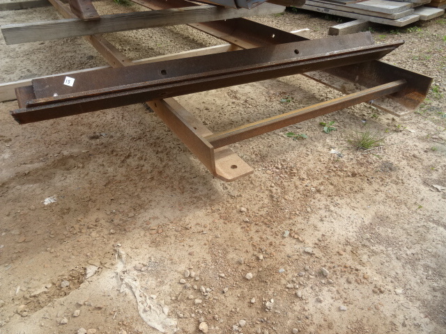 Specialty iron pieces and 2 frames....