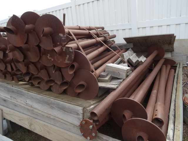 Helical screw in anchors. 12 x 84. ...