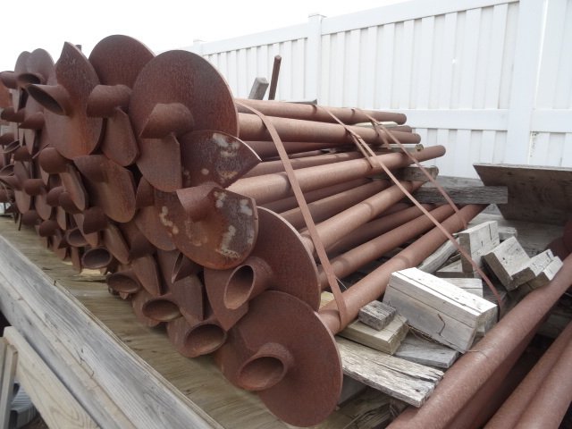Helical screw in anchors. 12 x 84. ...
