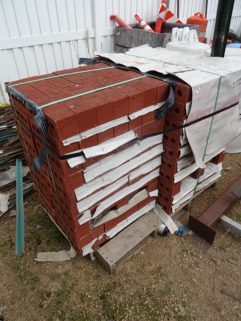 Clay exterior building brick. 12 x ...