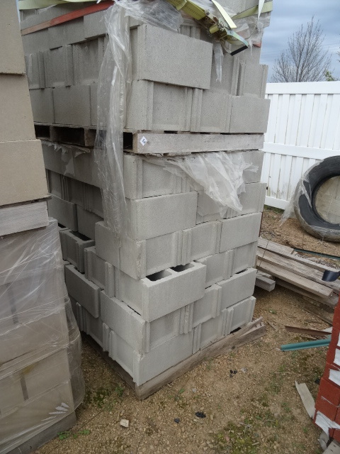 12 x 16 x 8 concrete block. Approx ...