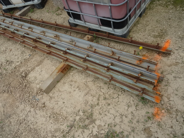 132 steel channel in beds for conc...