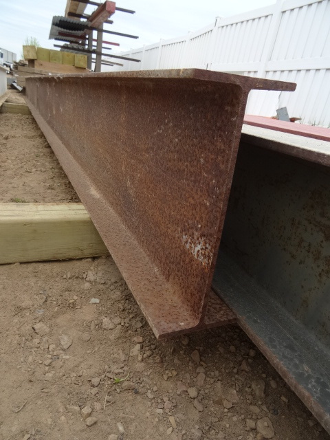 Steel I beam. 4 x 10 x 192...