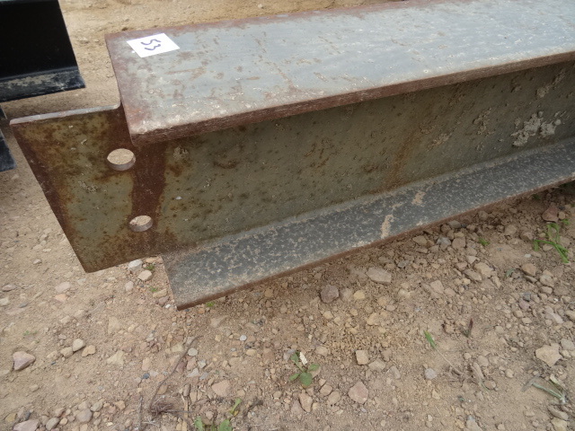 Steel I beam. 5 x 8 x 297...