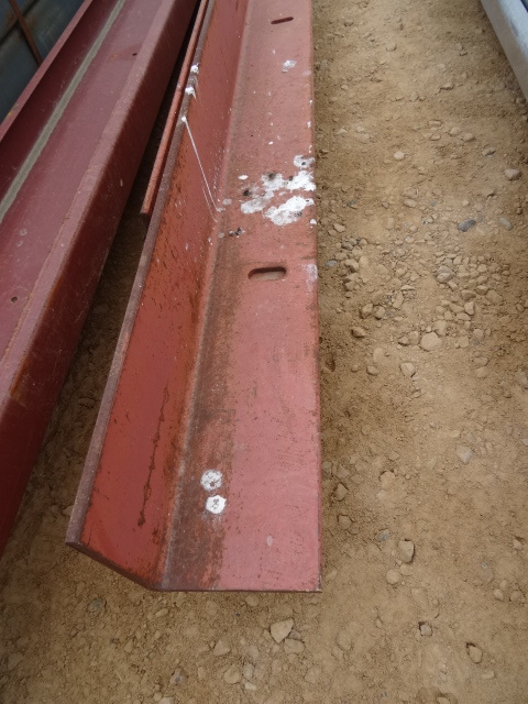 2 pieces of angle iron. 5 x 5 x 240...