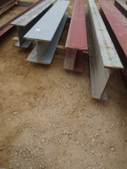 3 I beam cut offs. Various lengths ...