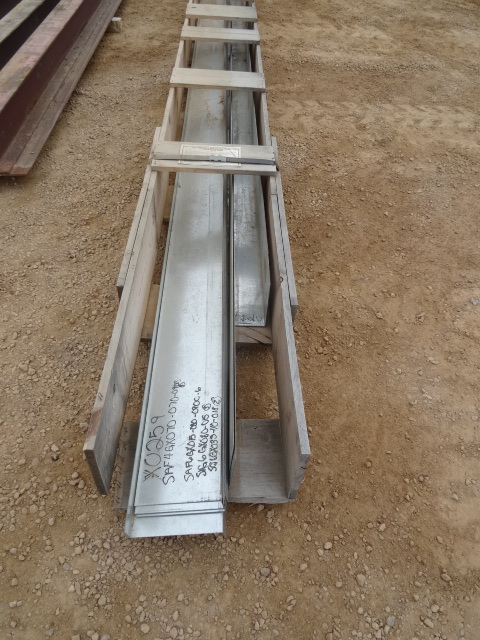 Pre bent galvanized pieces. 1 12 x...