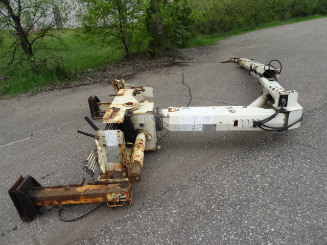 lot 1A image: National truck mounted crane.