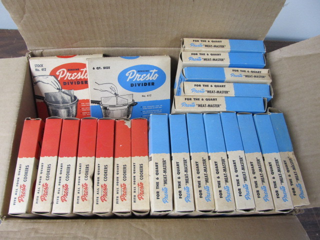 lot 35 image: Lot of NOS Presto Pressure Cooker Dividers