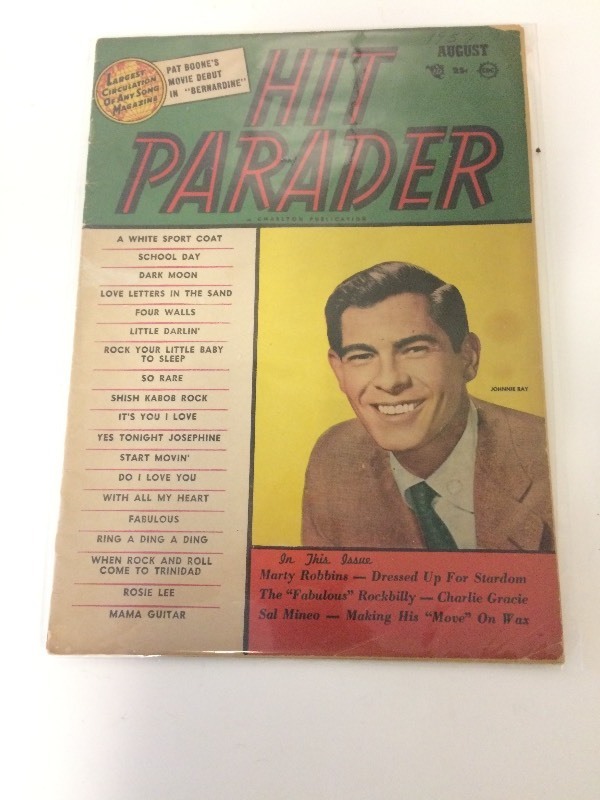 lot 63 image: Vintage HIT PARADER Magazine